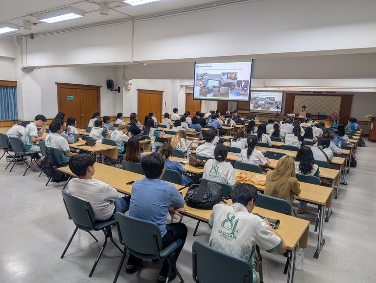 タイ国・カセサート大学水産学部でZIFISHスマート計量システムを紹介